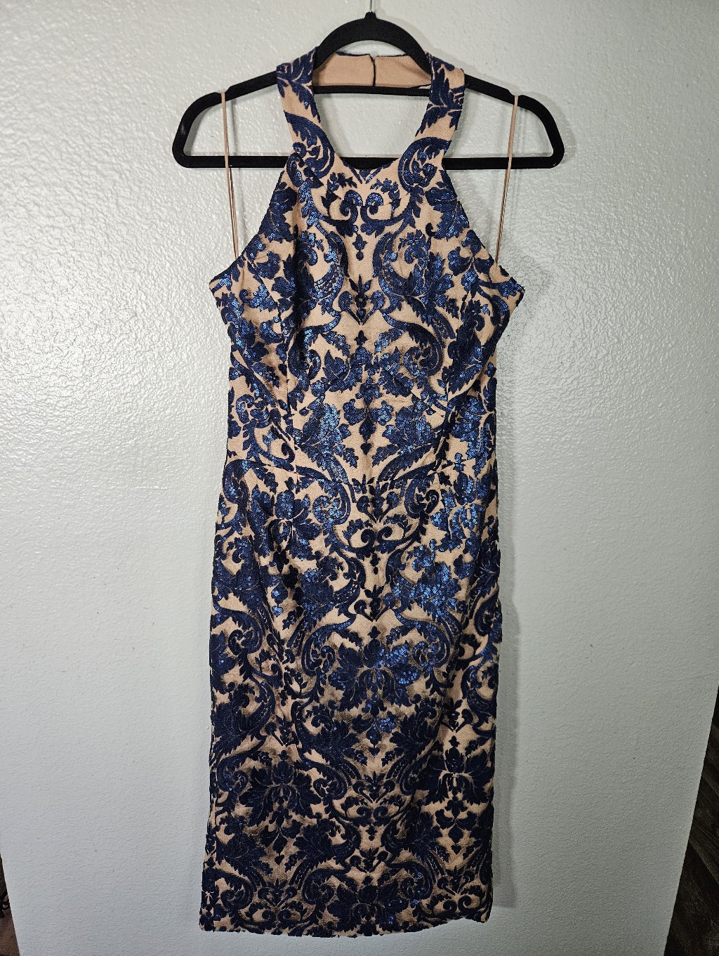 Dress The Population Cassi Sequin Sheath Dress Size Xl